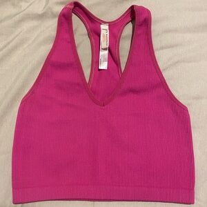 FP Movement by Free People Free Throw Crop Tank Size Medium Pink
